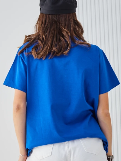 Royalfashion Дамска памучна тениска Все повече и повече