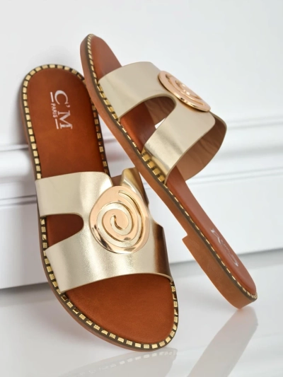 Royalfashion Дамски чехли с равна подметка Glam Bliss