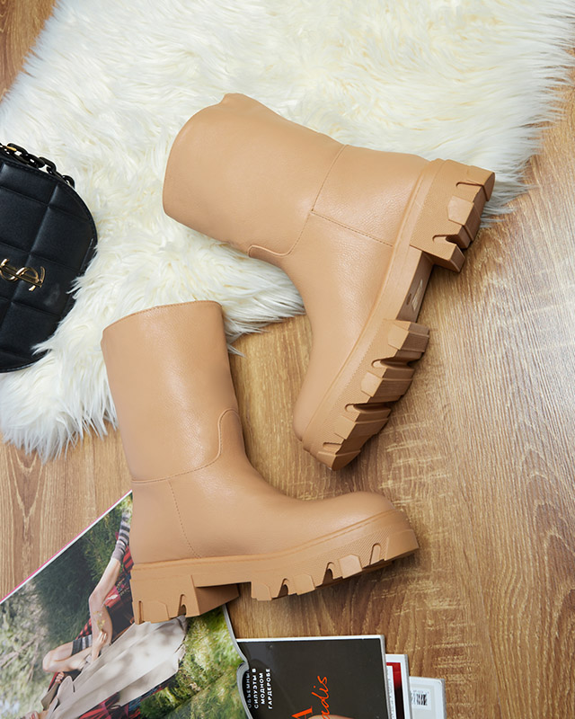 Дамски боти с приплъзване с изолация Camel Mekira - Обувки