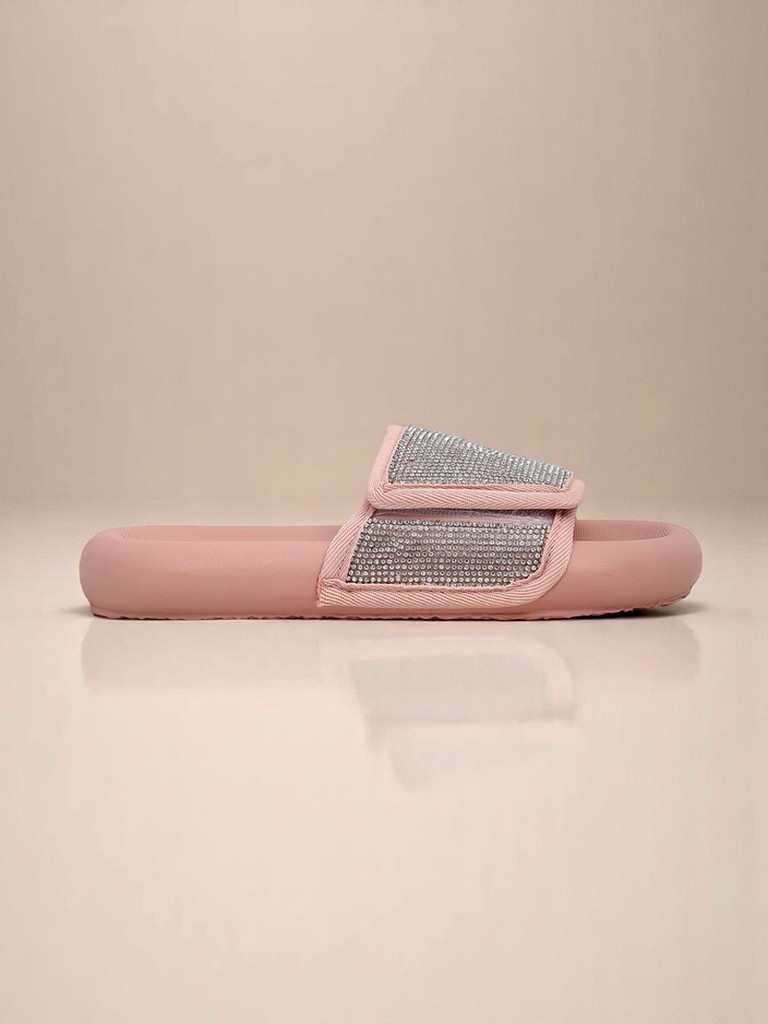 Royalfashion Дамски чехли на плоска подметка Sparkle Step