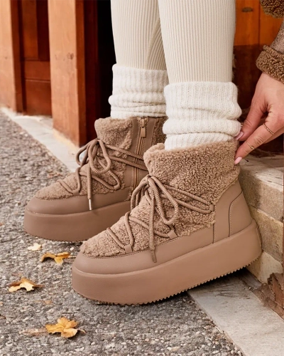 Дамски сняг ботуши на Royalfashion Томис