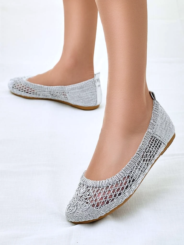 Royalfashion Женски перфорирани балерини Аннете