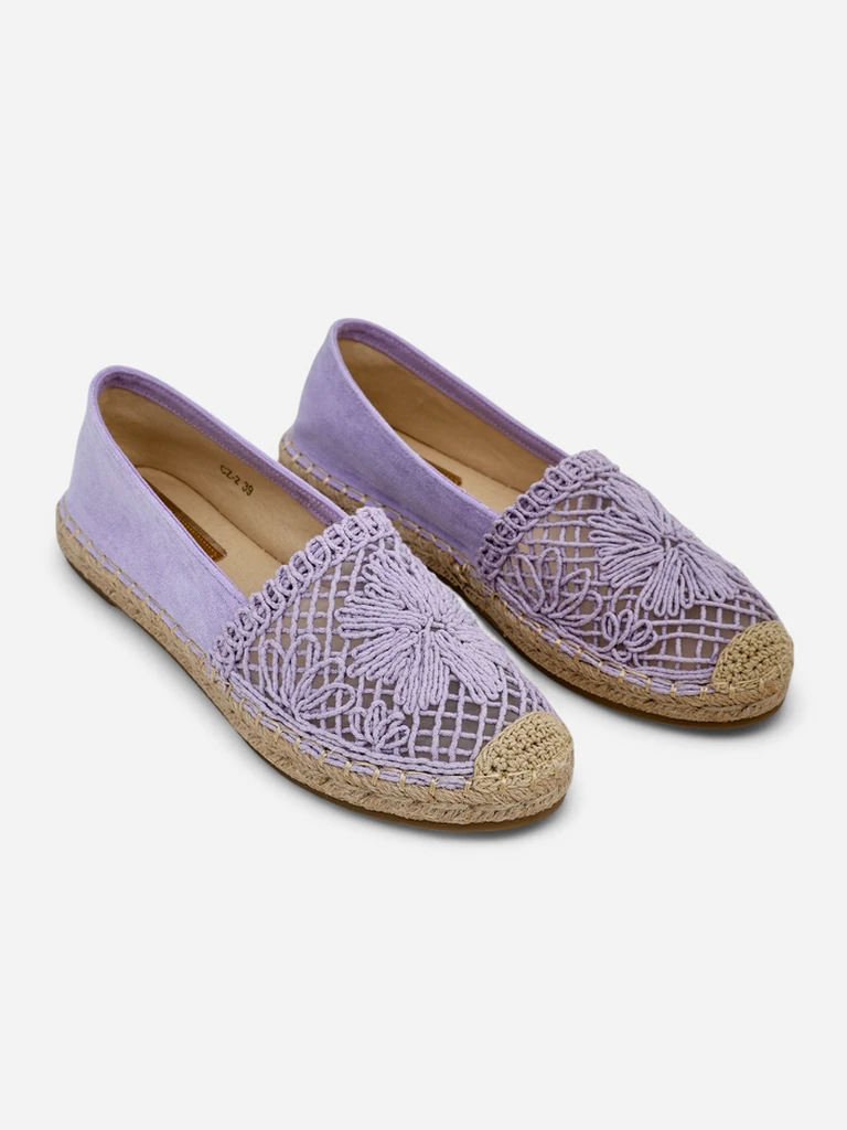 Royalfashion дамски перфориран еспадрил Verela