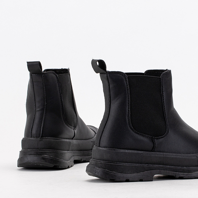 Czarne botki damskie Covee - Obuwie