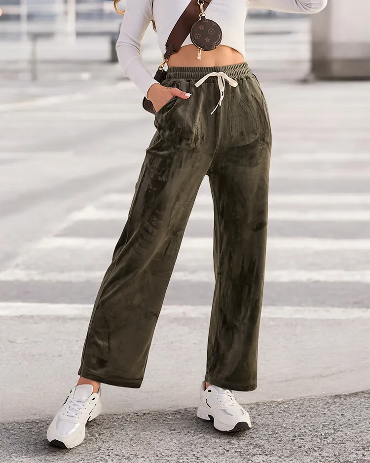 Royalfashion Дамски потници a'la velour