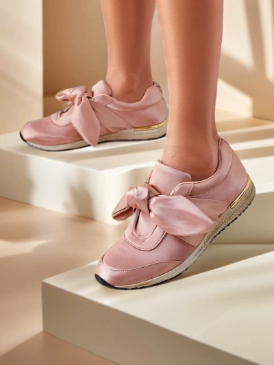 Royalfashion Женски маратонки с панделка Socca