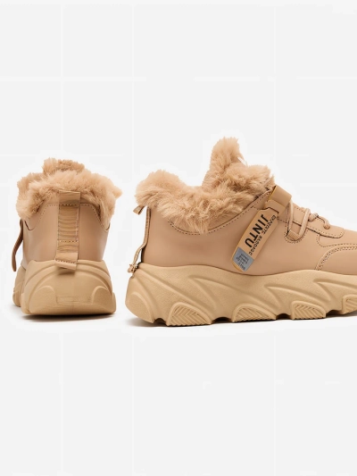 Royalfashion Дамски спортни маратонки с кожа Nonuas