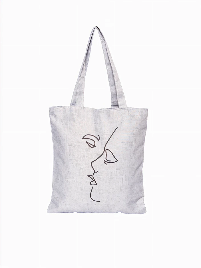 Royalfashion Тъканна чанта с печат