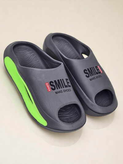 Royalfashion Универсални гумени джапанки Super Smile