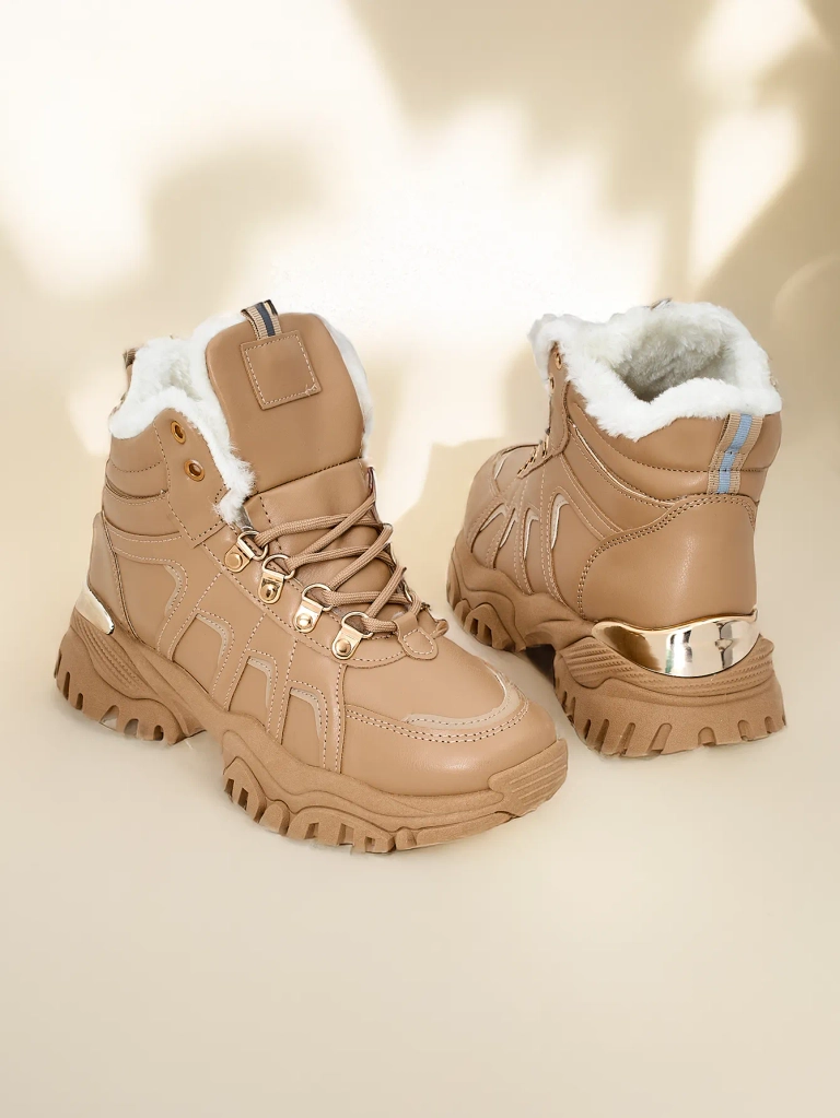 Дамски обувки Royalfashion с плюшено подплънка Мегигна