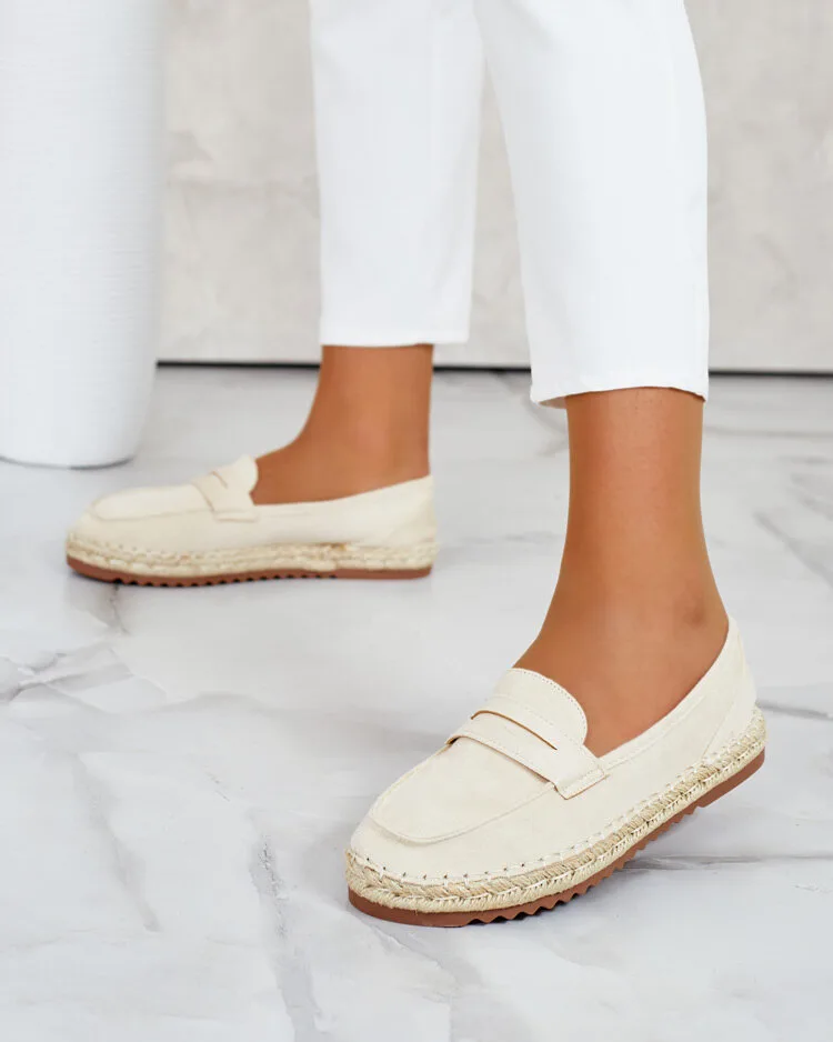 Royalfashion Дамски мокасини от велур eko Monum