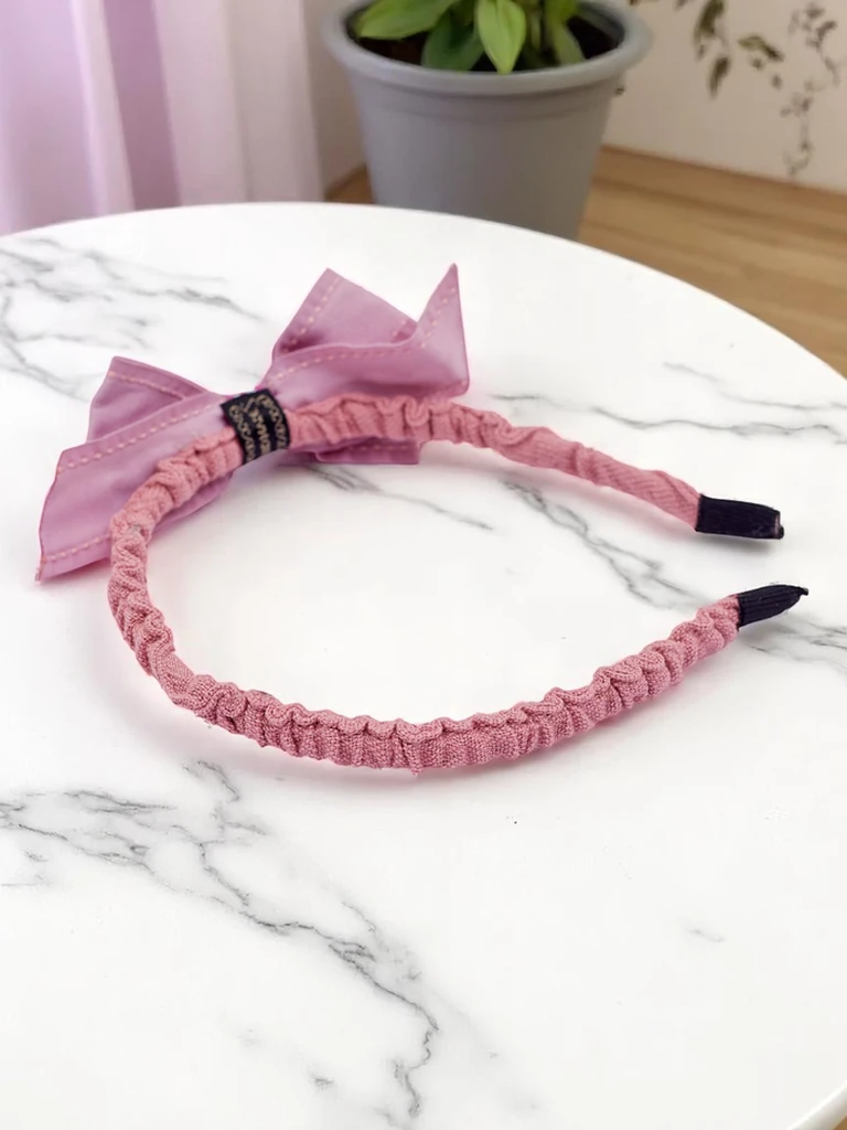 Royalfashion Детска лента за коса с панделка Sweet Bow