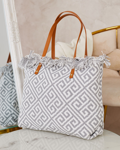 Royalfashion Дамска чанта за рамо от плат