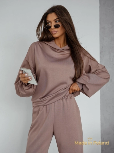 Дамски вискозен комплект анцуг Hanni