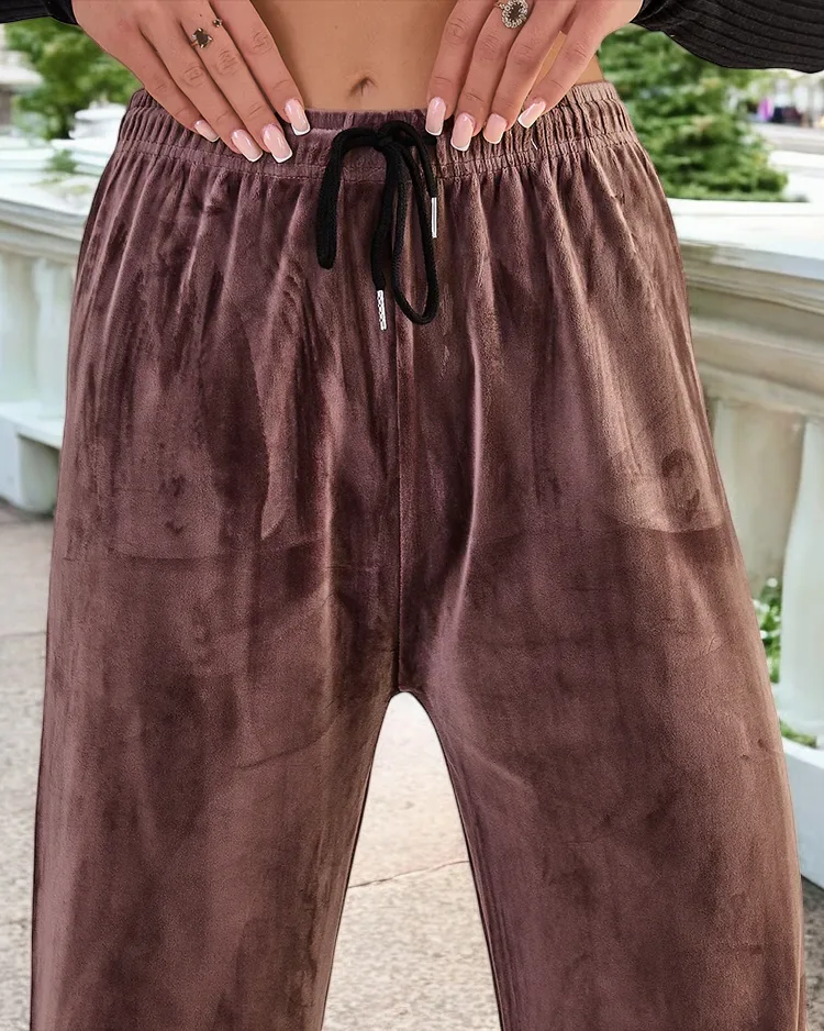 Royalfashion Дамски потници a'la velour