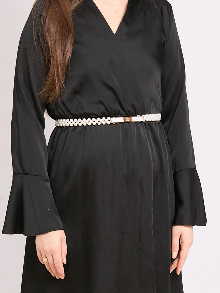 Дамски колан Giulietta Perla Елегантна пластмасова кука 65-85 см