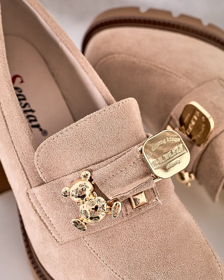 Royalfashion Дамски мокасини с високи токчета Nezii