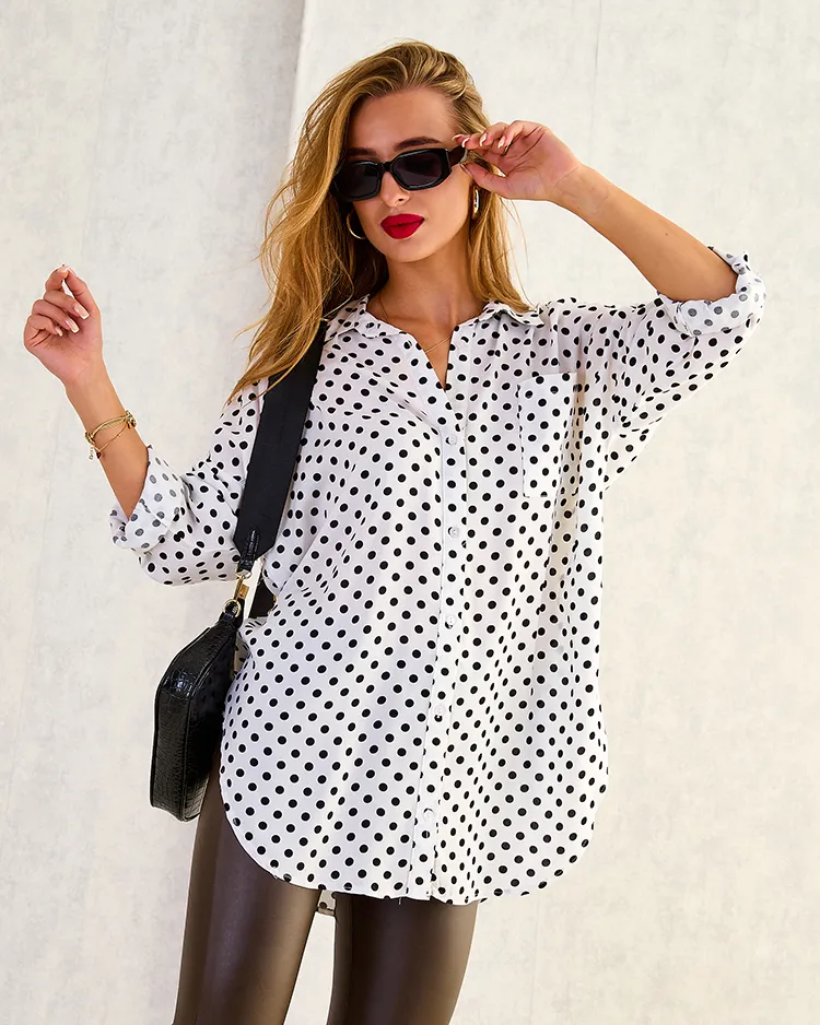 Royalfashion Дамска риза с щампи