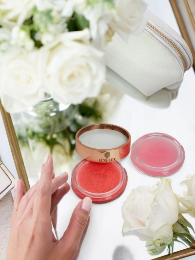 Luxelux Балсам за устни и пилинг 2в1