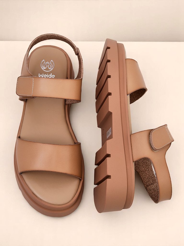 Royalfashion дамски сандали с по-дебела подметка Otvanna