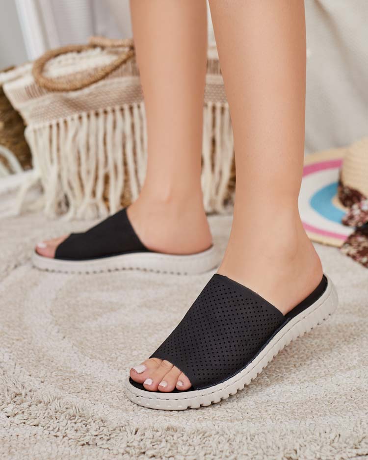 Royalfashion Дамски ажурни джапанки Ererra