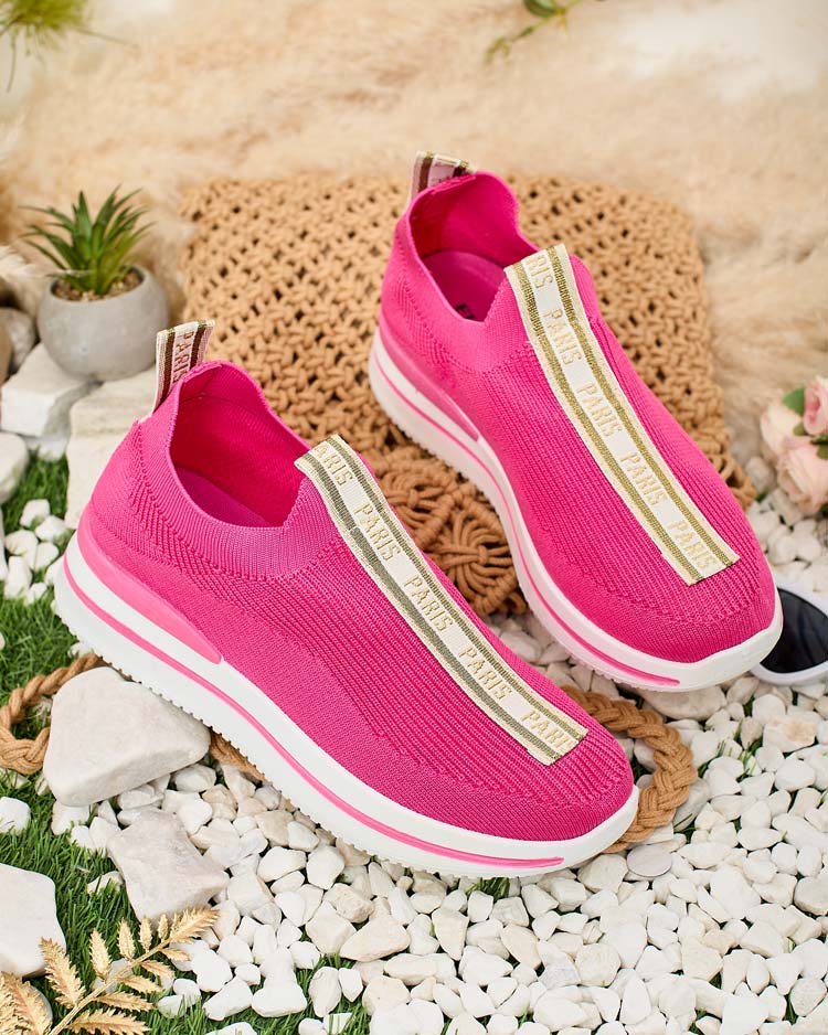 Royalfashion Дамски спортни обувки с надпис Cerppa