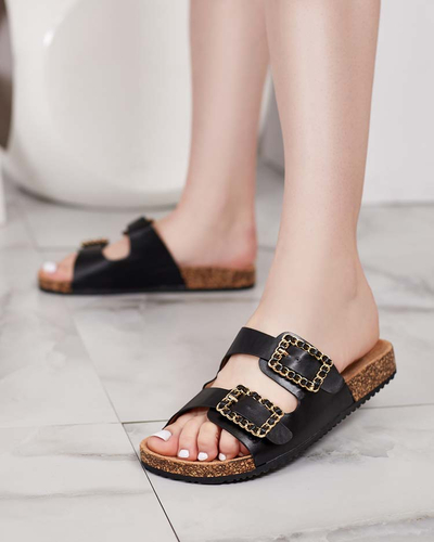 Royalfashion Дамски джапанки с катарами Monenas