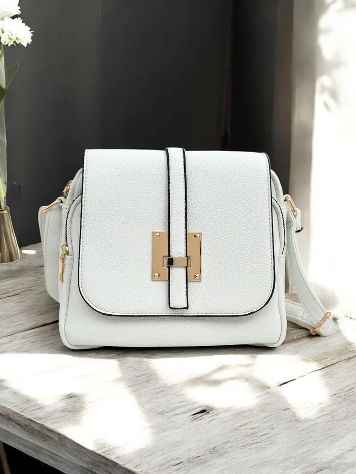 Royalfashion Многофункционална квадратна чанта, изработена от еко-кожа