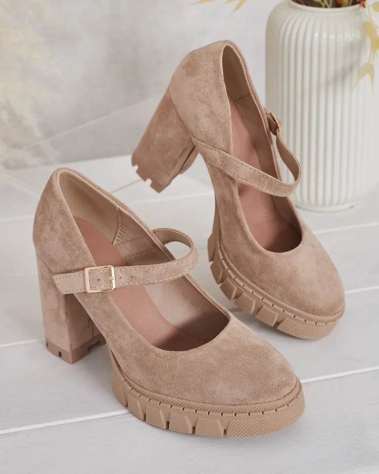 Royalfashion Дамски помпи Elomma от екокожа