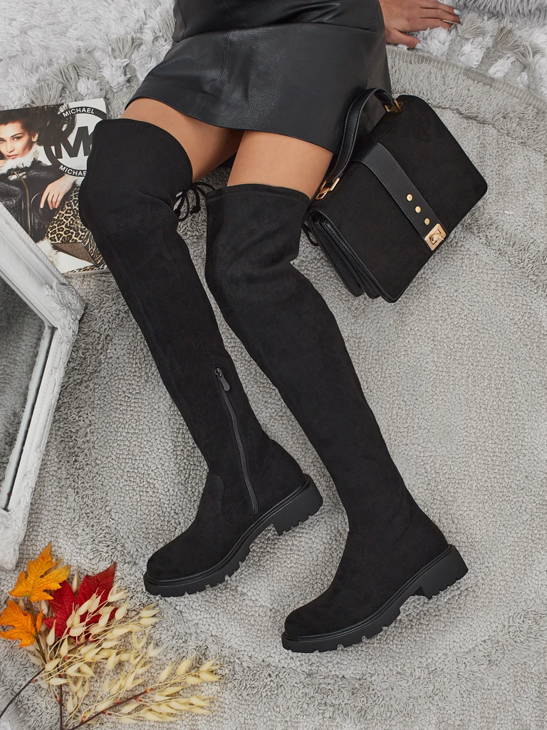 Дамски ботуши над коляното Vionel