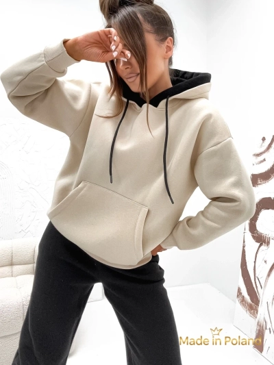 Royalfashion Памучен Дамски двуцветен комплект спортен екип