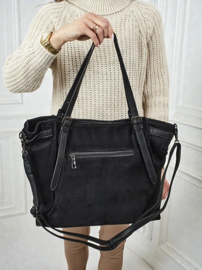 Дамска чанта shopper еко велур Daville