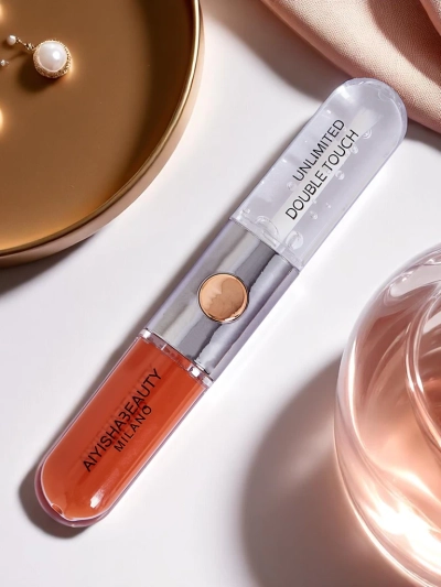 2-в-1 червило и прозрачен гланц за устни Carrot Gold