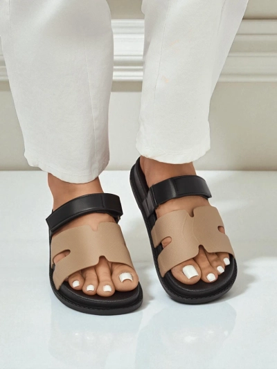 Royalfashion Дамски сандали от еко кожа FlexiComfi