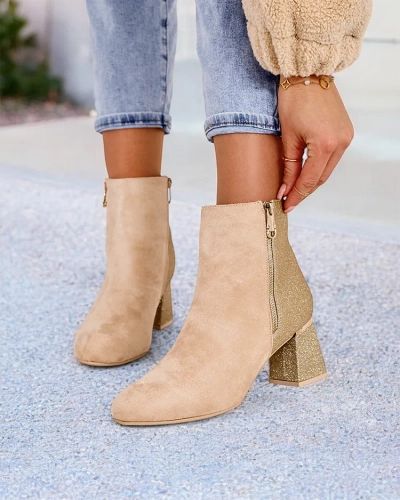 Дамски глезене ботуши от Royalfashion на стилет Боратос