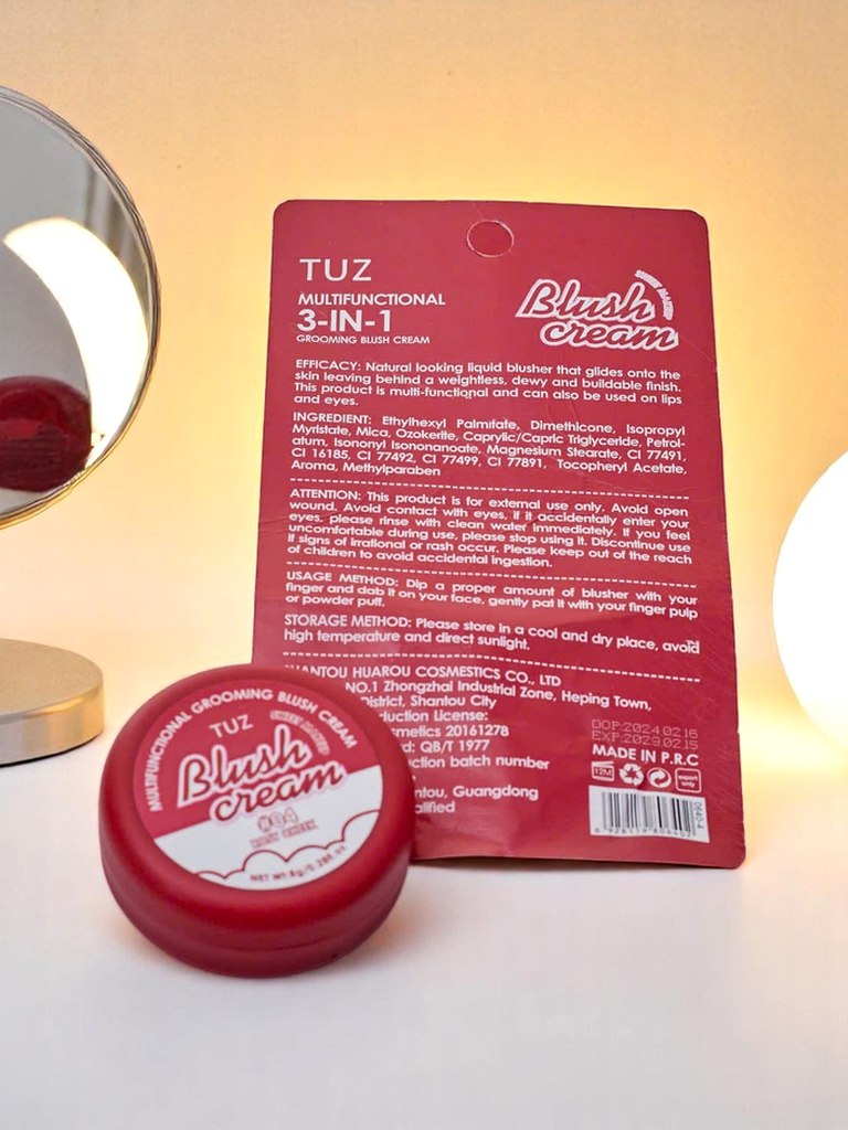 Креамообразен руж в бурканче Rosy Cheek