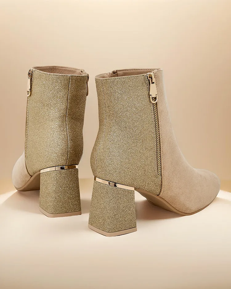 Дамски глезене ботуши от Royalfashion на стилет Боратос