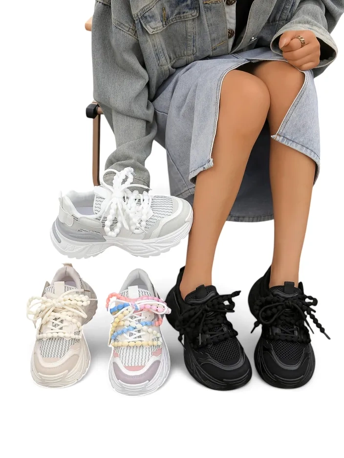 Спортни маратонки Royalfashion за жени на по-дебела подметка Loness