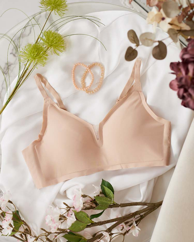 Royalfashion Дамски безшевен сутиен