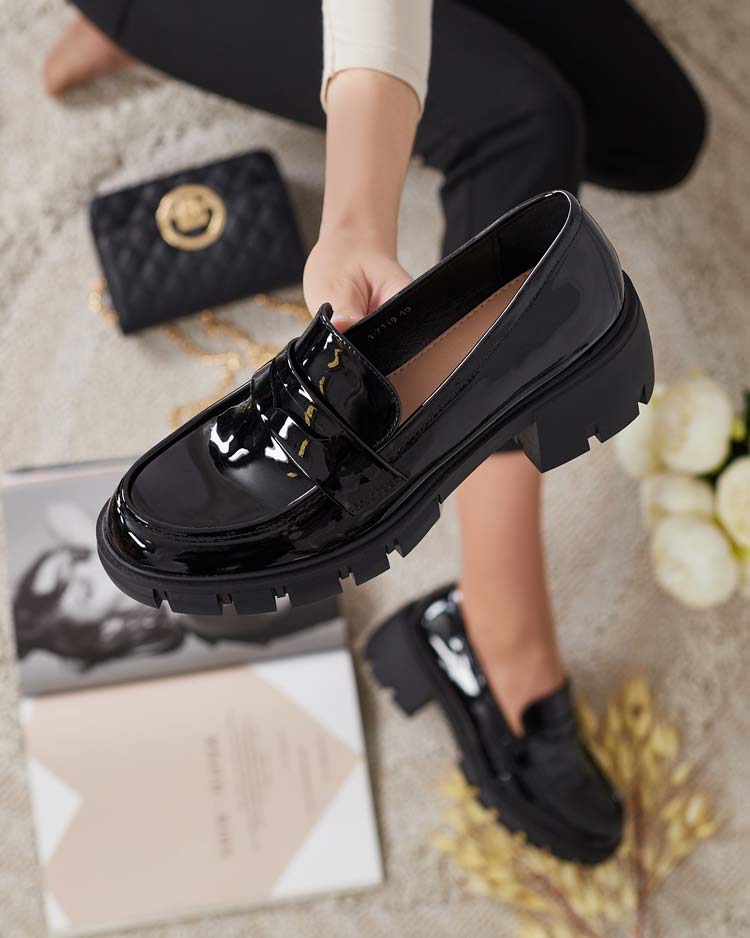 Royalfashion Дамски мокасини на нисък ток Denebel