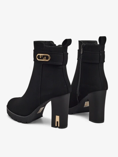 Дамски боти от еко велур на ток Tovia