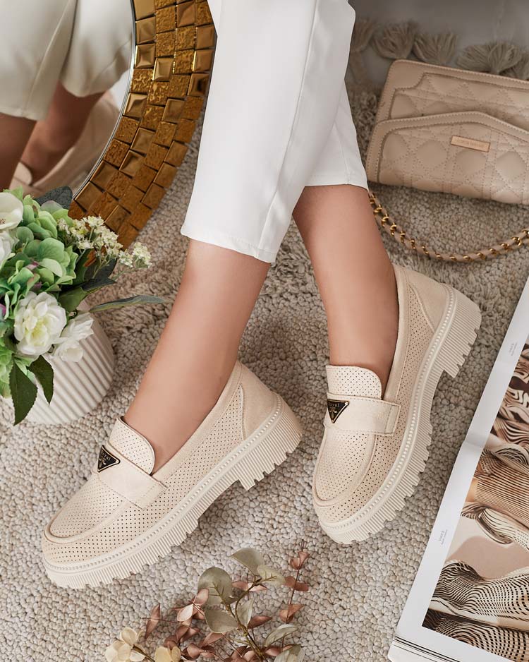 Royalfashion Дамски мокасини Biss