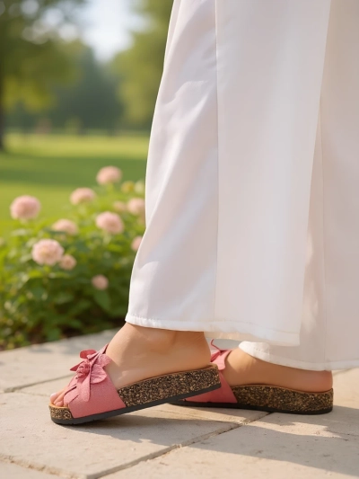 Royalfashion Дамски сандали с цветя Foules