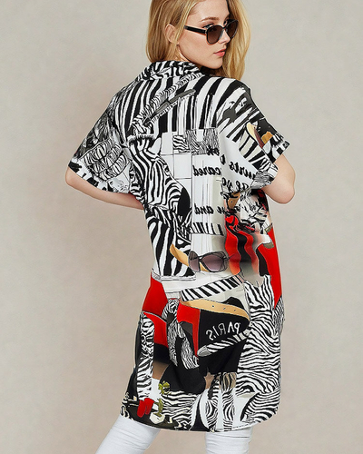 Royalfashion Дамска туника с десен