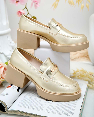 Royalfashion Дамски мокасини на ток Ralbali