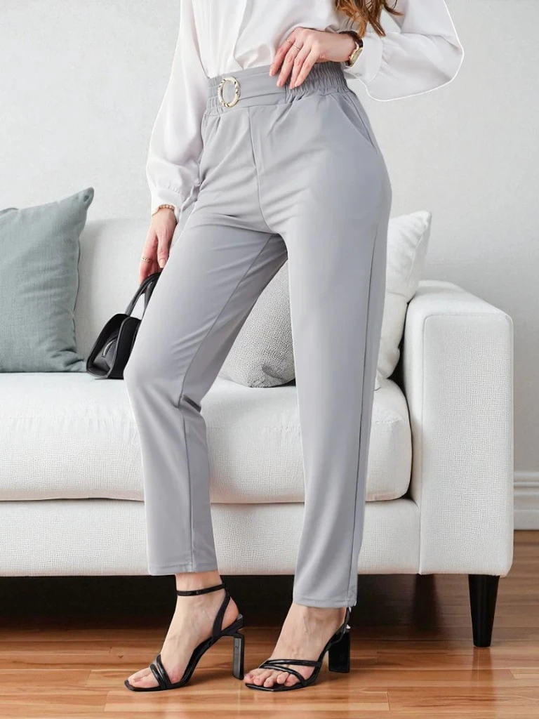 Панталони Eleganza Светлосиви