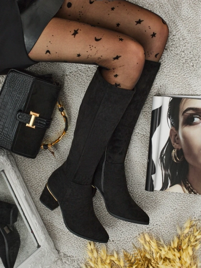 Дамски боти на ток Royalfashion Niefio