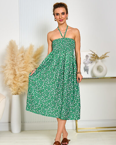 Royalfashion Дамска рокля с принт до коляното