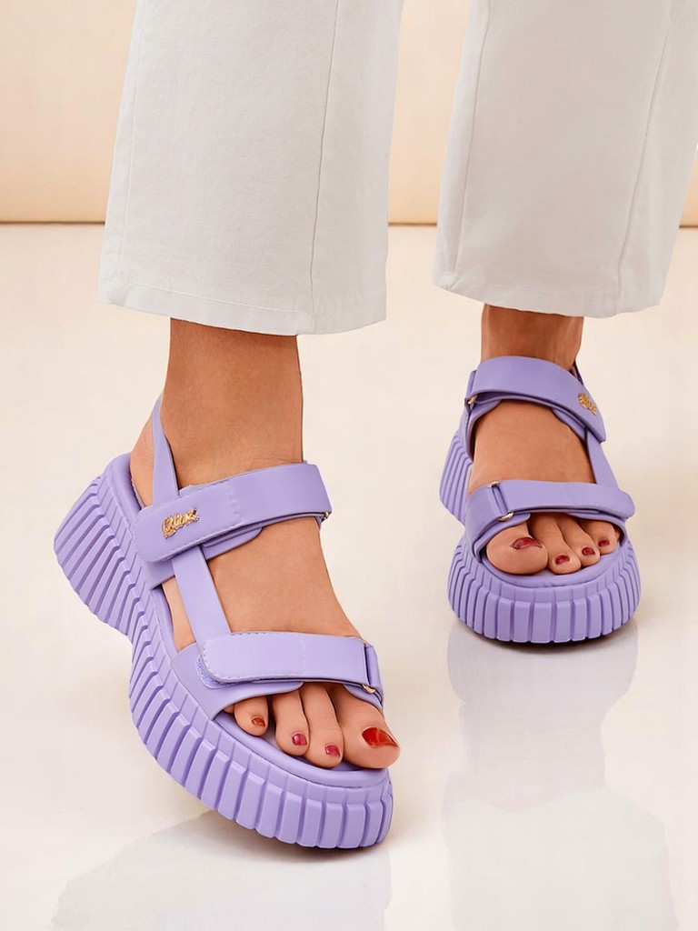 Royalfashion Дамски сандали на по-дебела подметка Hortez