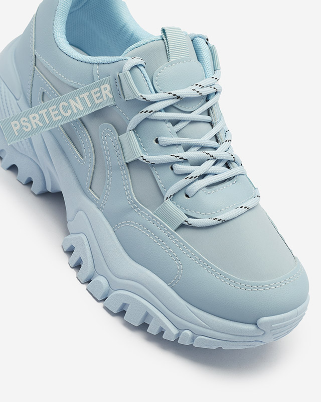 Сини дамски спортни маратонки Evilpo- Footwear